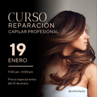 Curso Reparación Capilar Online